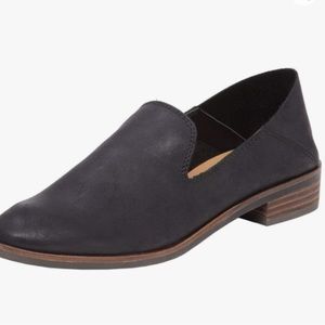 Lucky Brand LK Cahill Black Soft Leather Loafers